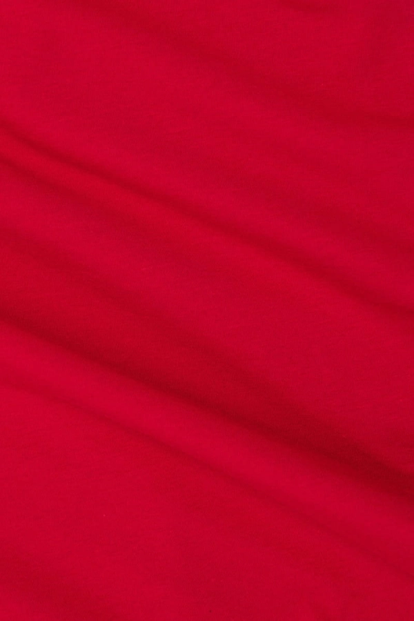 Longsleeve bawełniany Liu, czerwony