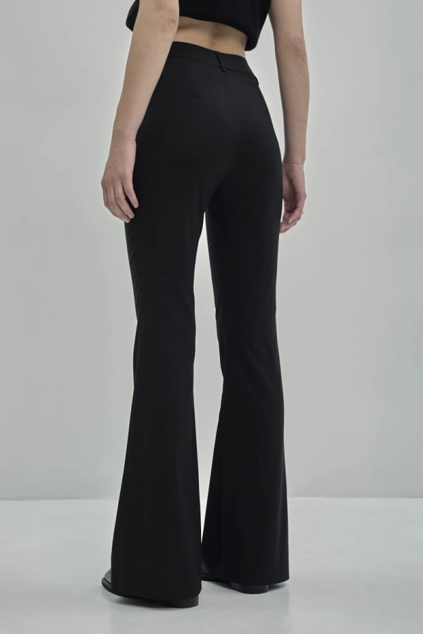 Spodnie wełniane Chelsea Classic, czarne