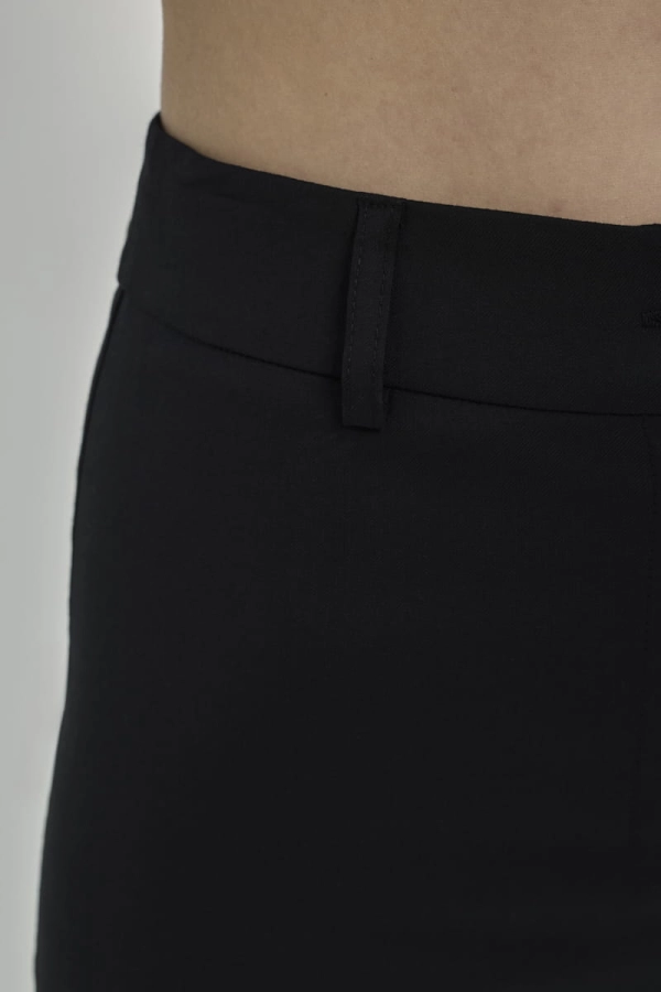 Spodnie wełniane Chelsea Classic, czarne