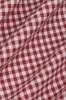 Koszula bawełniana Maya, w czerwono-kremową kratę