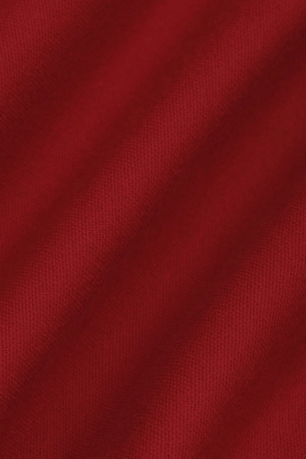 Sweter bawełniany z krótkim rękawem Merlie, czerwony