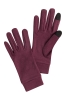 Rękawiczki sportowe Warm Up 100% wełna merino – bordowe