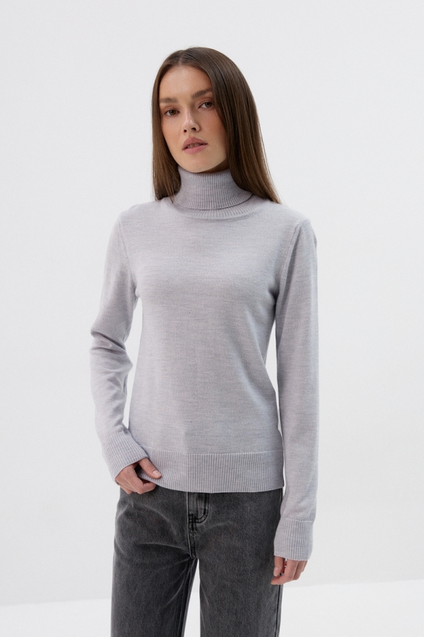 Damski golf Daisy z wełny merino – przód