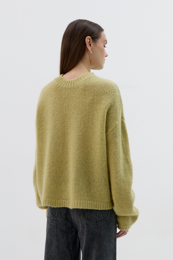 Sweter Willow z 100% wełny merino – widok z tyłu