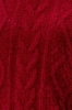 Sweter Ellis 100% wełna merino – warkoczowy splot detal
