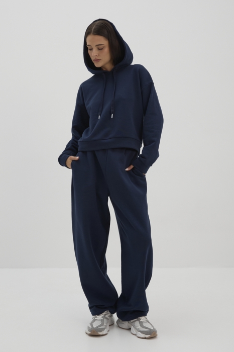 Komplet dresowy Kai – bluza i spodnie w kolorze granatowym