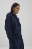 Bluza Kai granatowa – luźny krój, stylizacja damska