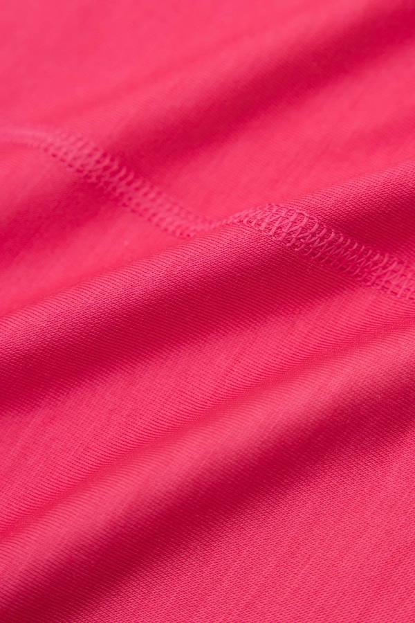 T-shirt Motion wełniany, różowy