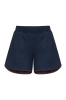Spodenki sportowe Drift Short, wełna merino, granatowe
