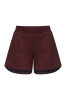 Spodenki sportowe Drift Short, wełna merino, brązowe