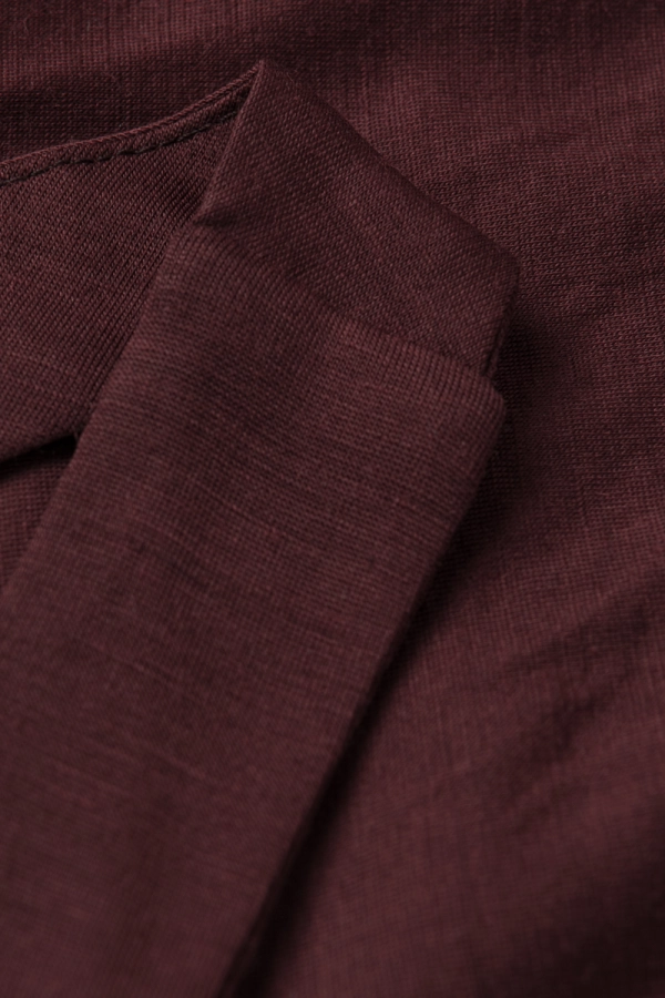 Stanik Pulse Bra, wełna merino, brązowy