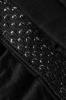 Stanik Pulse Bra, wełna merino, czarny