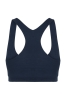 Stanik Pulse Bra, wełna merino, granatowy