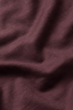 T-shirt Shape, wełna merino, brązowy