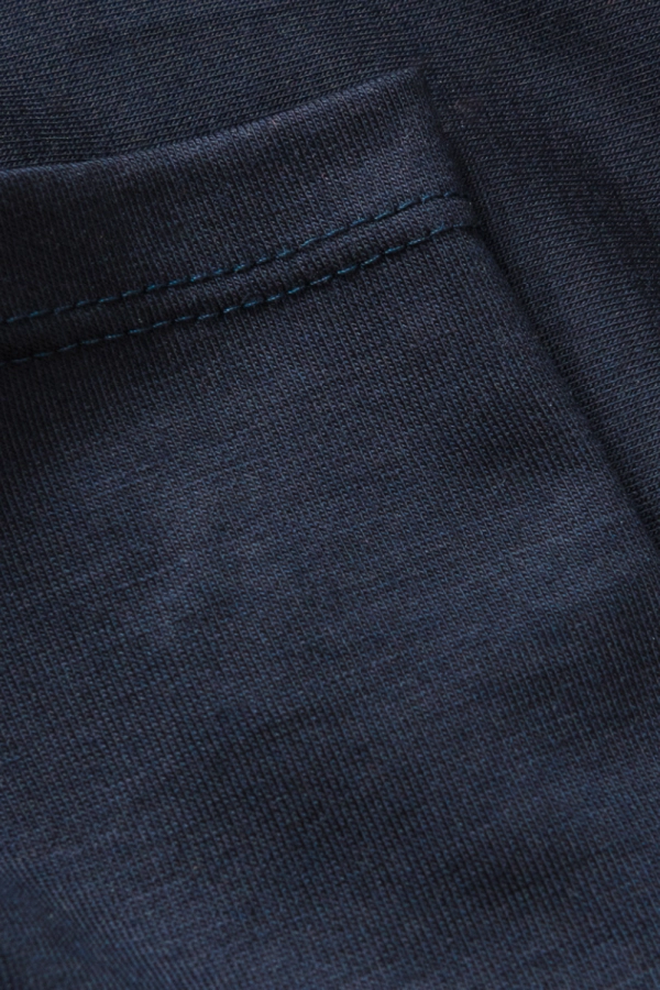 T-shirt Shape, wełna merino, ciemnogranatowy