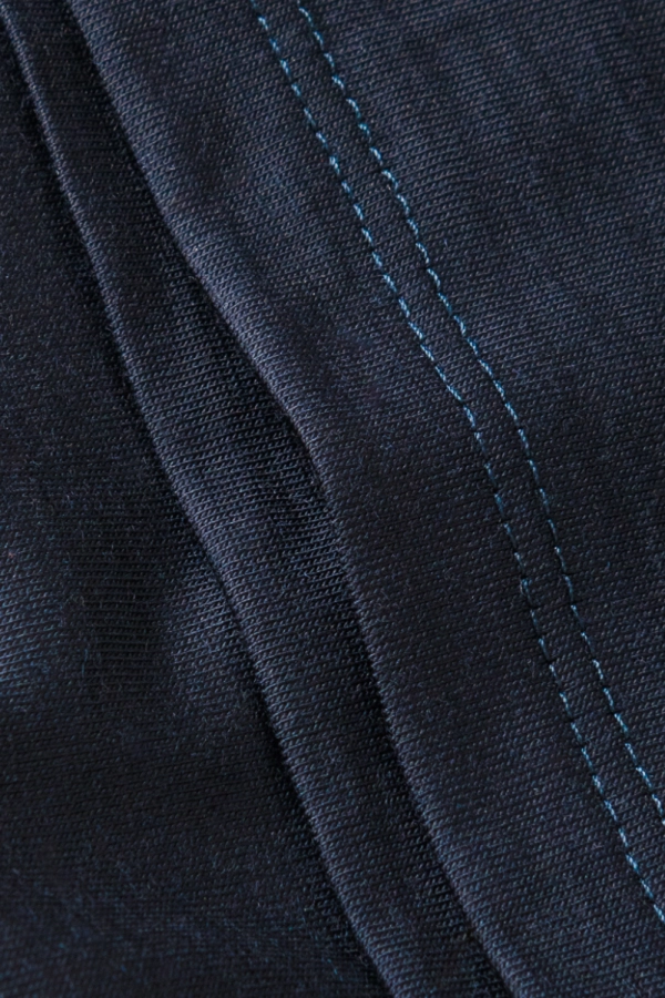 T-shirt Shape, wełna merino, ciemnogranatowy