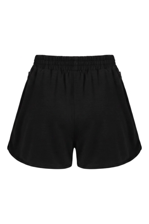 Spodenki Drift Short, wełna i eukaliptus, czarne
