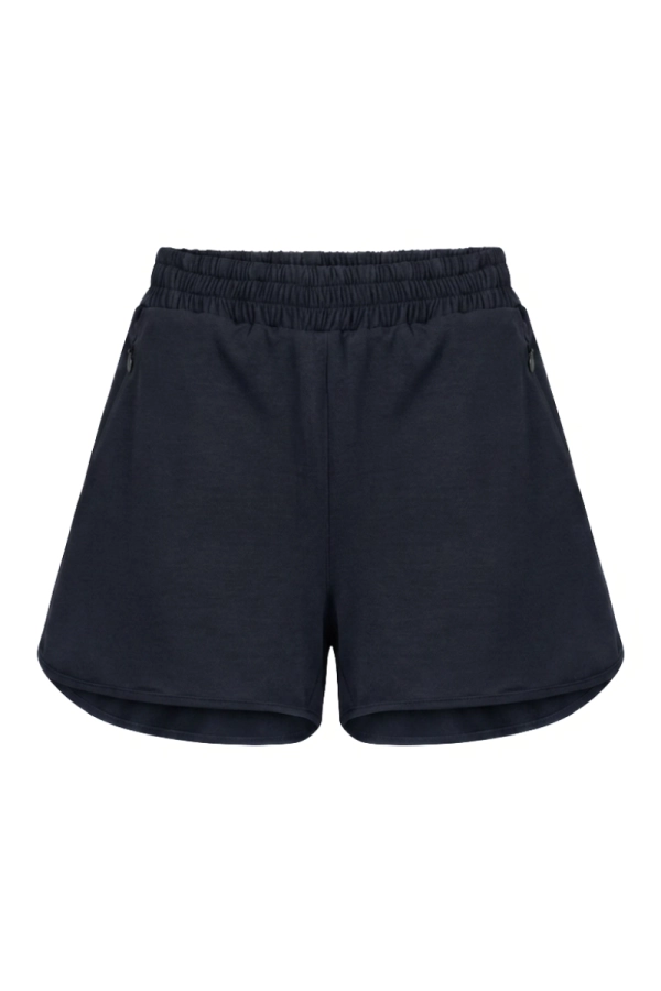 Spodenki Drift Short, wełna i eukaliptus, ciemnogranatowe