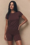 PRZEDSPRZEDAŻ T-shirt Shape, wełna merino, brązowy