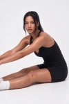 Top Wool Boost, wełna merino, Roica® Stretch, czarny
