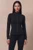 Bluza sportowa Pacer, wełna merino, czarna