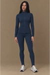 Bluza sportowa Pacer, wełna merino, granatowa