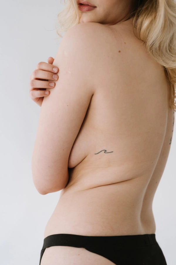 Majtki FeelFree z bawełny organicznej, czarne