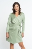 Sukienka Anne bawełniana, pistacjowa