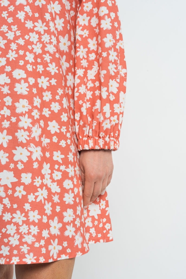 Sukienka Siv wiskozowo-bawełniana, w kwiaty