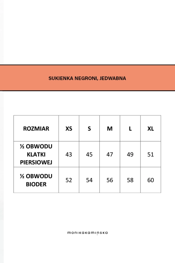 Sukienka Negroni jedwabna, złota