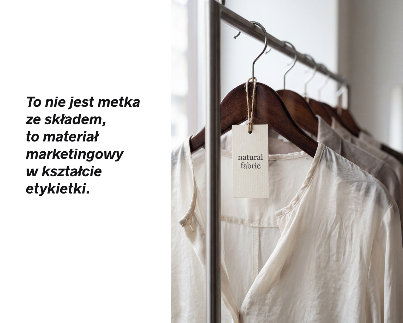 Zawieszka to nie metka